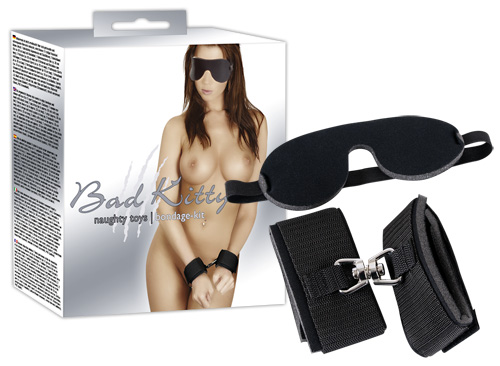 Bad Kitty Blindfold/Handcuffs