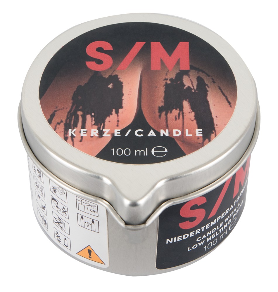 S/M Candle in a Tin black100 g